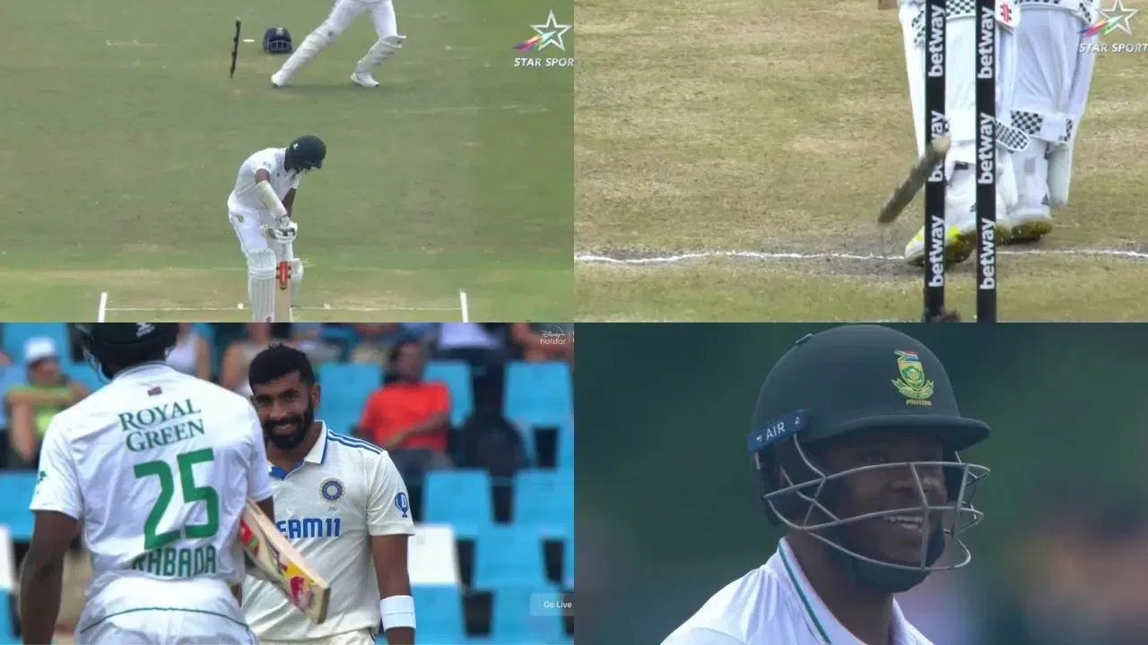 Jasprit Bumrah cleans up Kagiso Rabada