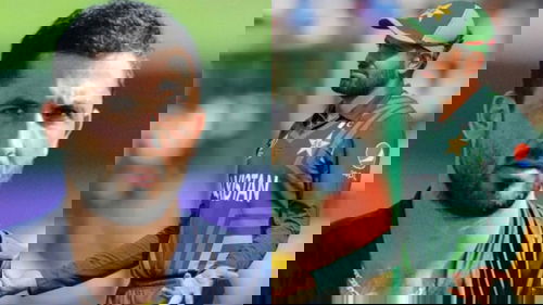 Junaid Khan and Babar Azam