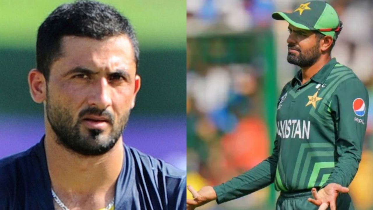 Junaid Khan and Babar Azam