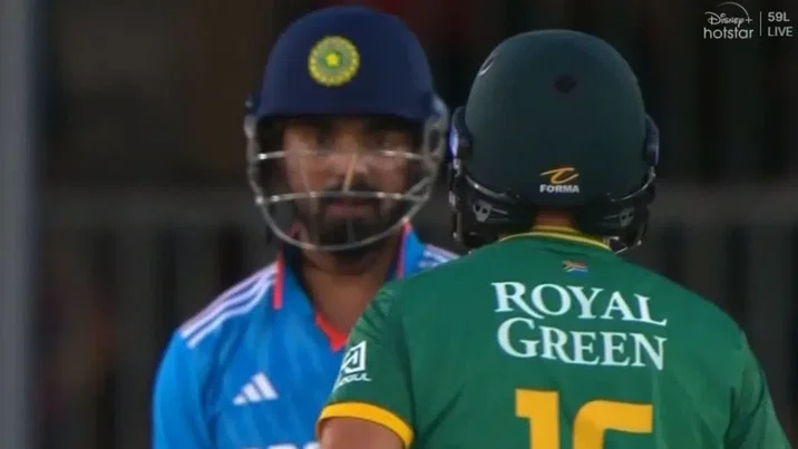 IND vs SA: Watch - Every Time You Come, They Play 'Ram Siya Ram' - KL Rahul, Keshav Maharaj's Light-Hearted&nbsp;Exchange