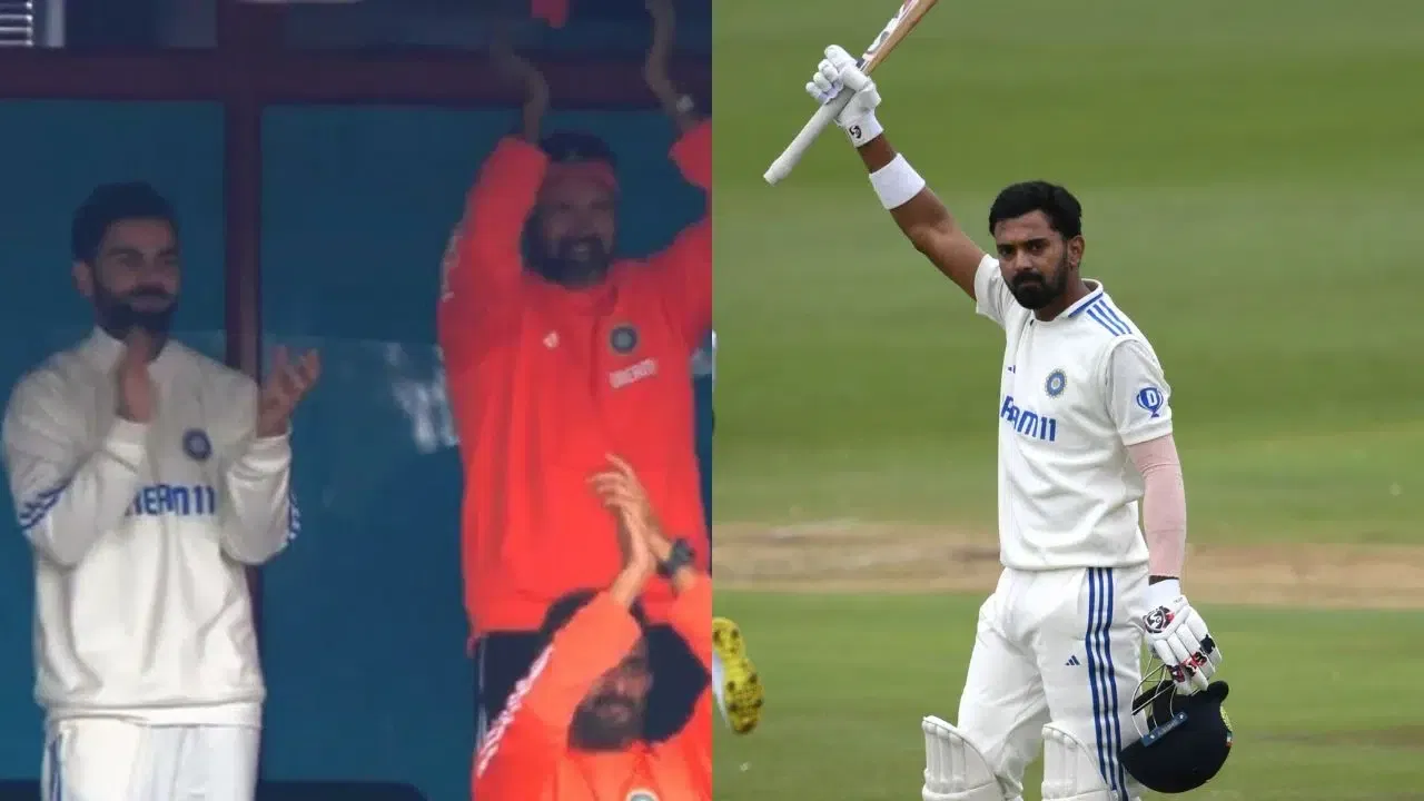 KL Rahul receives standing ovation from Indian dressing room