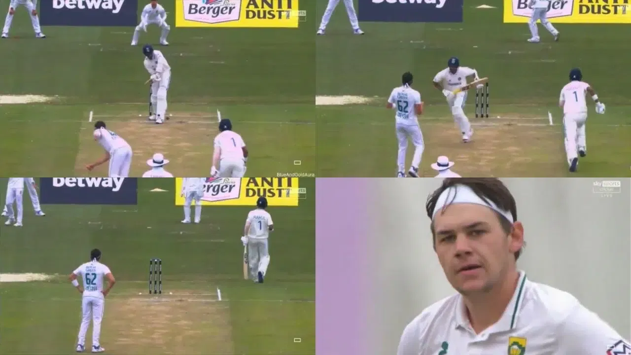 KL Rahul steals a bye to leave Gerald Coetzee fuming