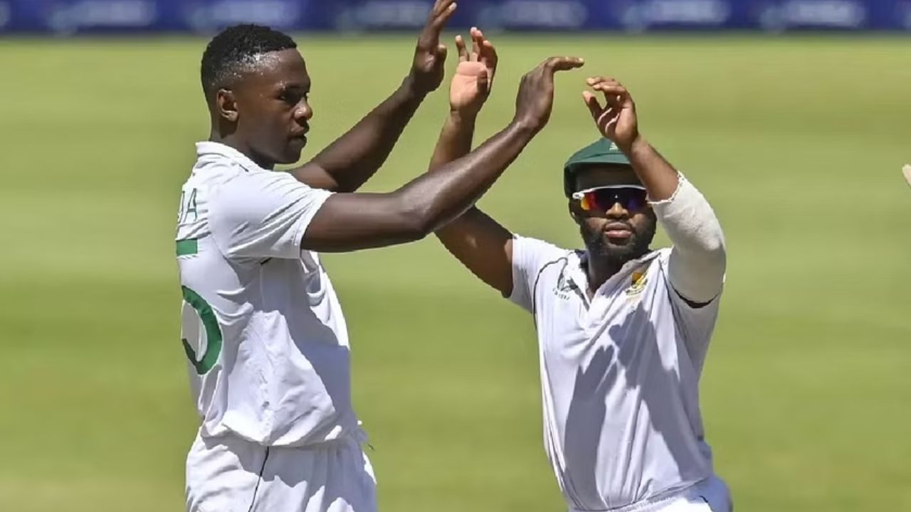 Kagiso Rabada And Temba Bavuma