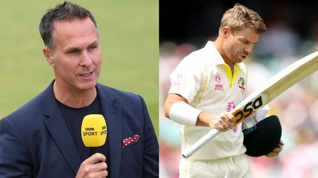 Michael Vaughan and David Warner