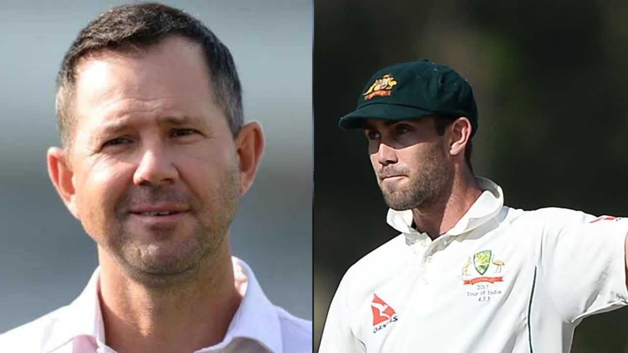 Ricky Ponting and Glenn Maxwell