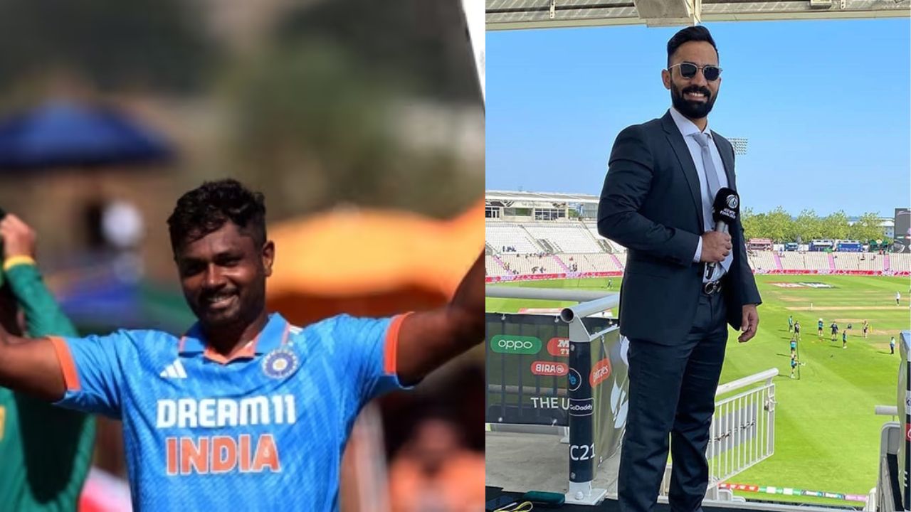 Sanju Samson and Dinesh Karthik