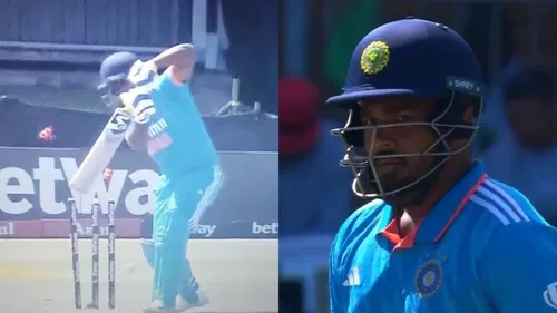 Sanju Samsons dismissal in 2nd ODI