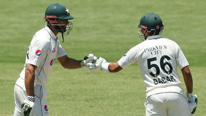 Shan Masood and Babar Azam