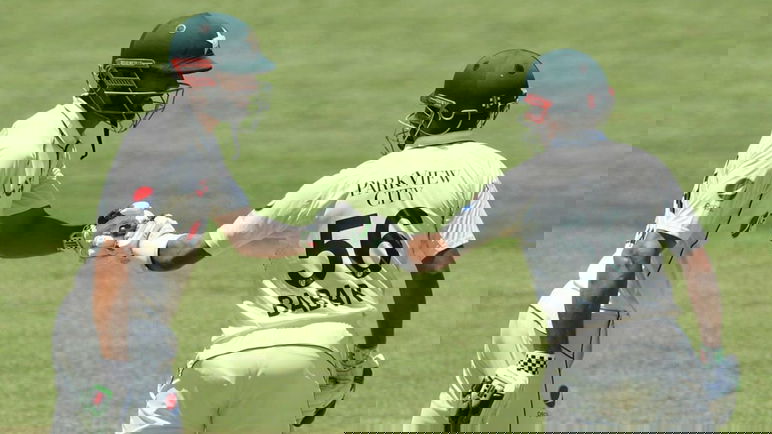 Shan Masood and Babar Azam