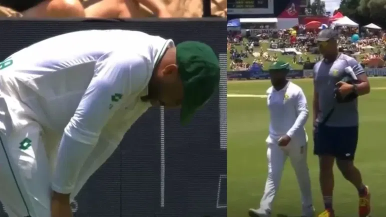 Temba Bavuma gets injured