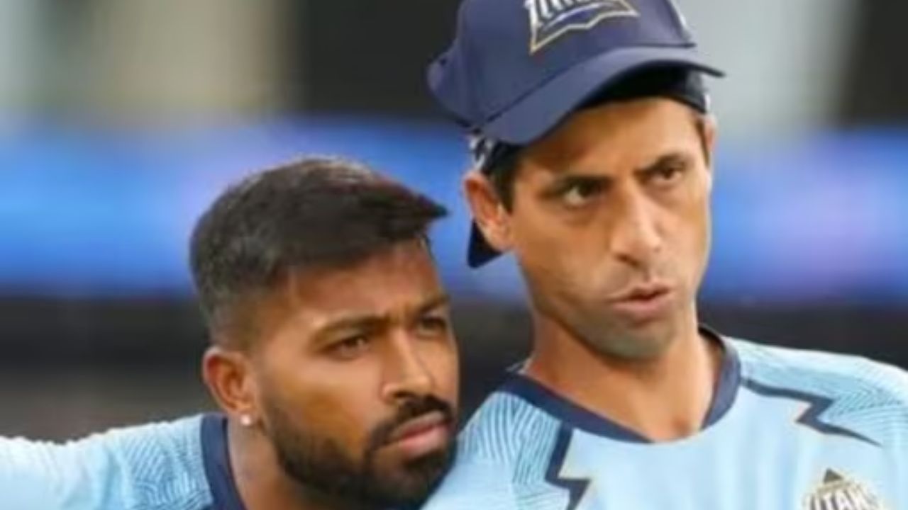 Ashish Nehra and Hardik Pandya