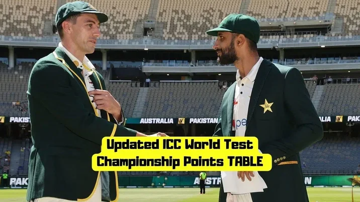 Updated ICC World Test Championship Points Table After Australia vs Pakistan 1st Test