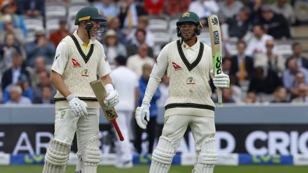 Usman Khawaja and Marnus Labuschagne