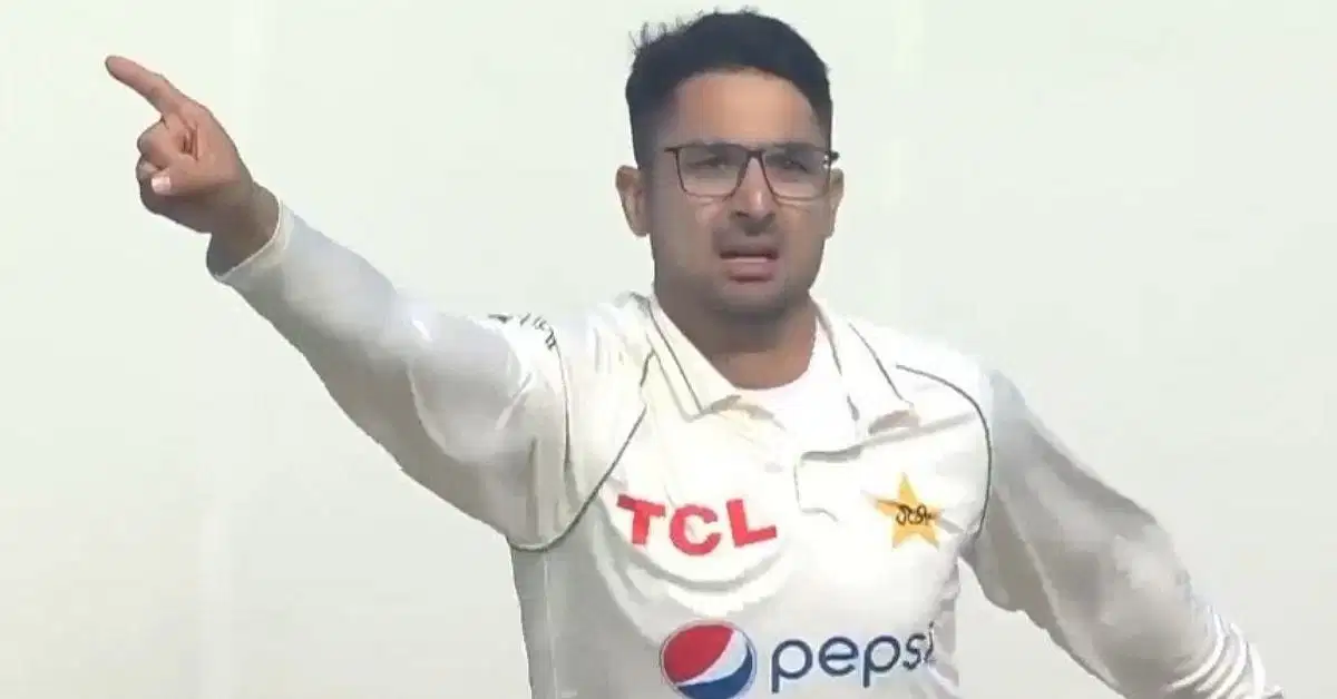 Pakistan spinner Abrar Ahmed