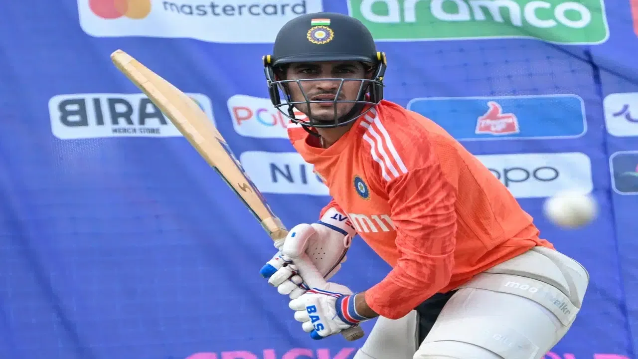 Shubman Gill Scores A Hundred In The Practice Game