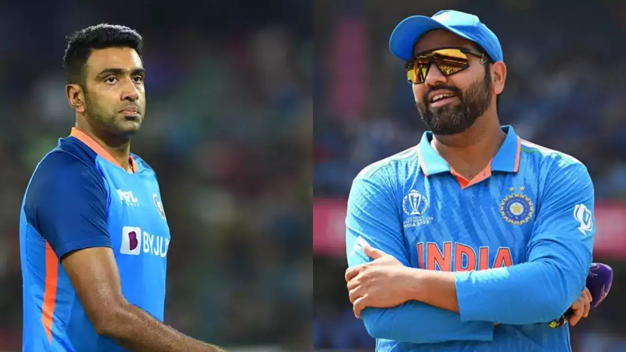 Ravichandran Ashwin and Rohit Sharma