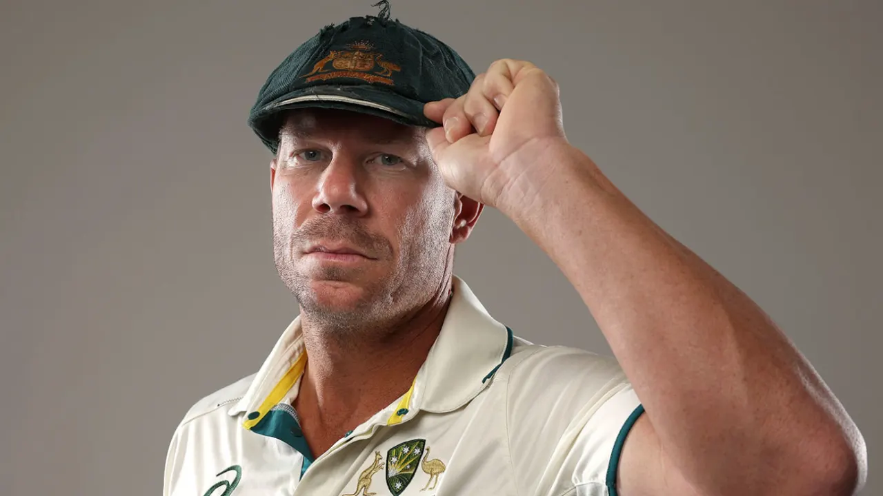 David Warner Found his baggy green back