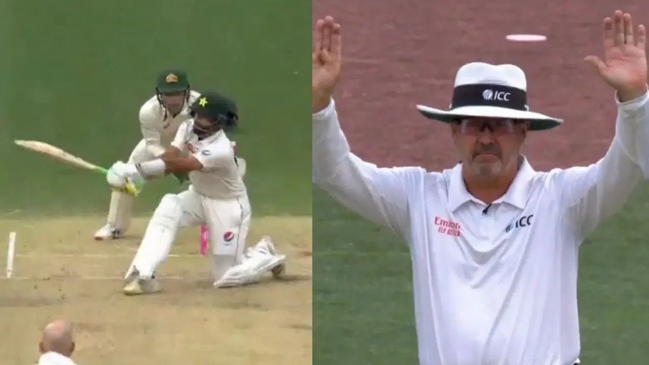 Aamer Jamal Hits Reverse Sweep Off Nathan Lyon