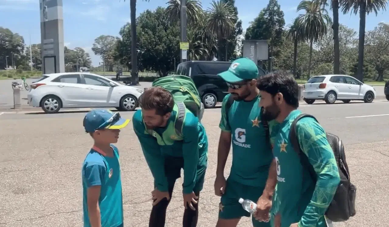 PAK vs AUS: Watch: Andrew Symonds's Son Will Joins Pakistan Cricket Team At Practice