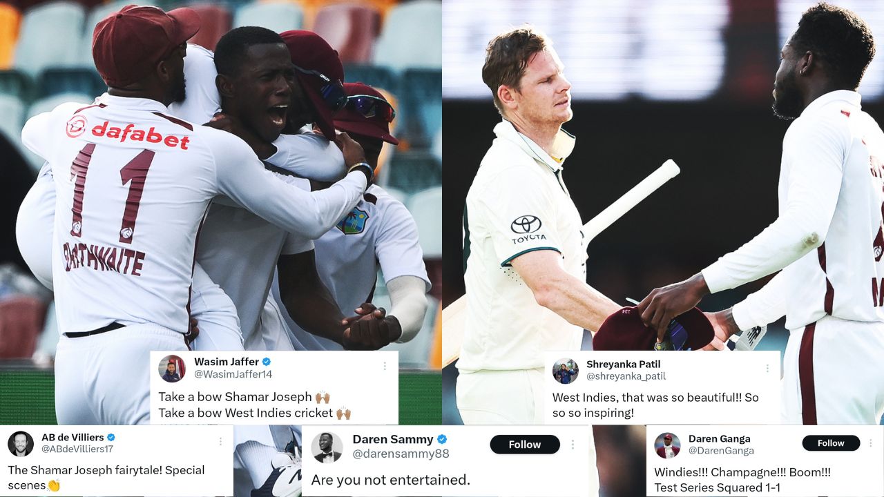 Australia vs West Indies 2nd Gabba Test Twitter Reactions