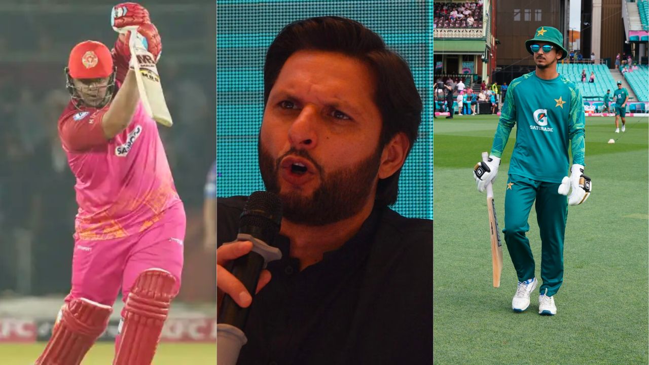 Azam Khan Shahid Afridi Saim Ayub