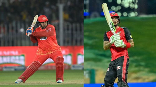 Azam Khan and Alex Hales