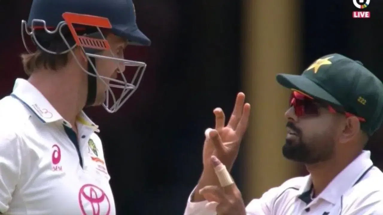 Babar Azam performs Hilarious concussion test after Mitchell Marsh suffers blow