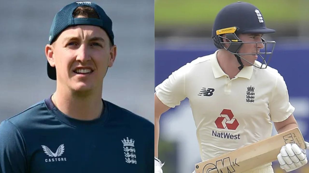 Dan Lawrence replaces Harry Brook in England Test squad