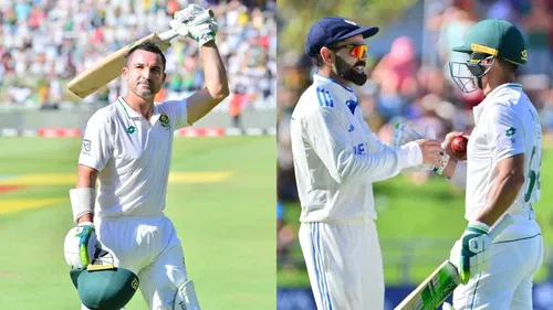 Dean Elgar, Virat Kohli