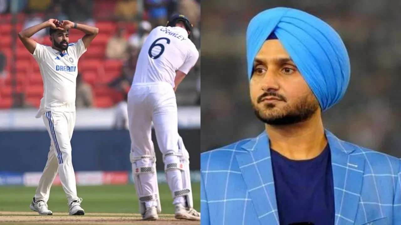 Harbhajan Singh, Mohammed Siraj