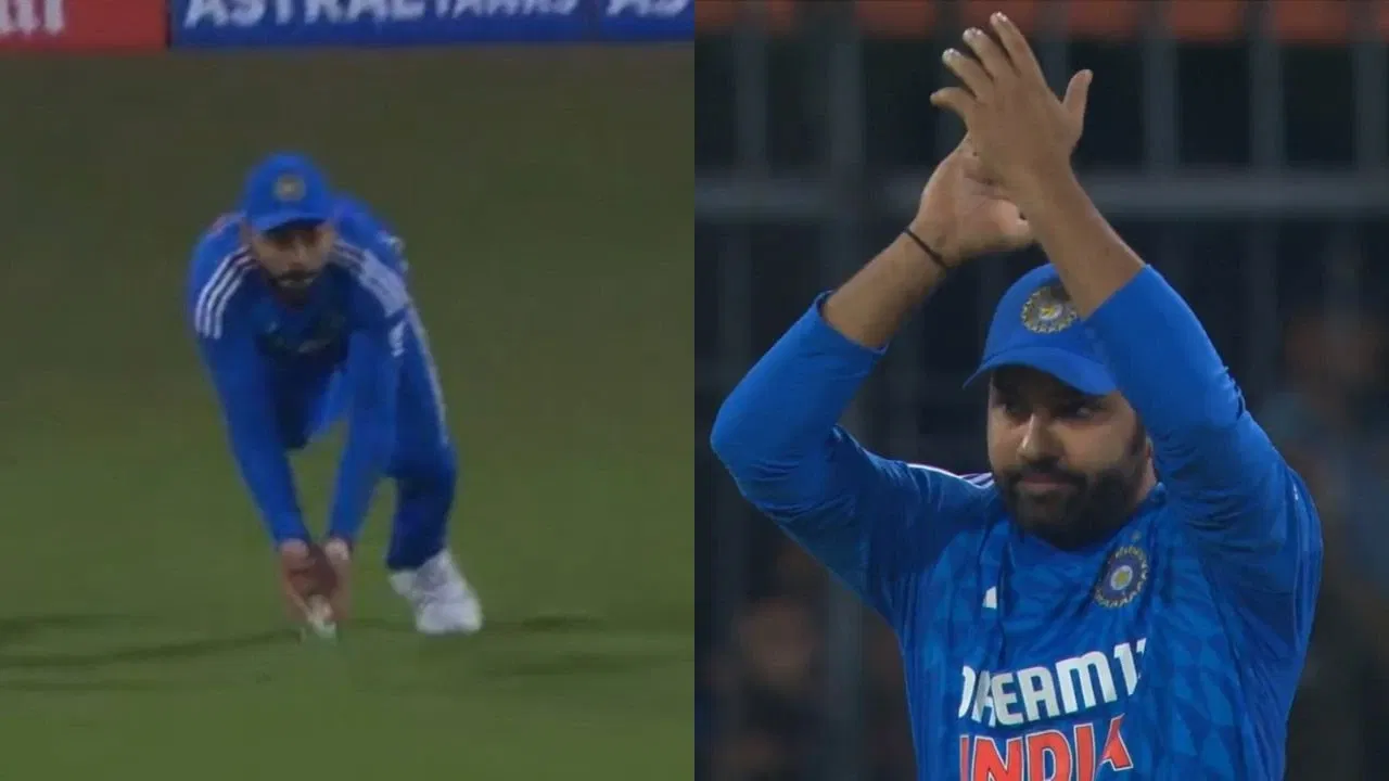 IND vs AFG Watch - Virat Kohli Surprisingly Drops A Catch; Rohit Sharma's Reaction Goes Viral