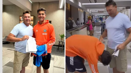 IPL 2024 Watch - LSG's Arshin Kulkarni Touches Feet Of Idol Jacques Kallis Ahead Of U19 WC