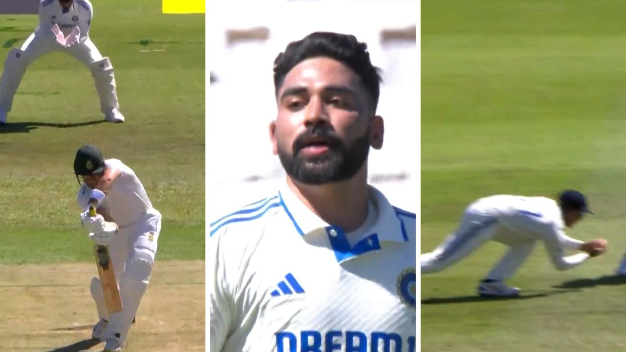 Mohammed Siraj removes Aiden Markram