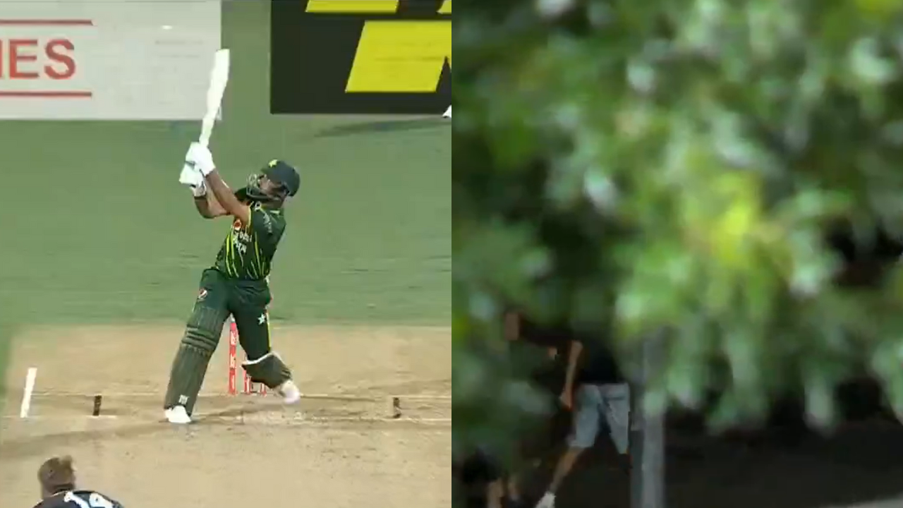 PAK vs NZ: Watch - Fan Steals Ball After Fakhar Zaman's Monstrous Six Lands Out Of Stadium