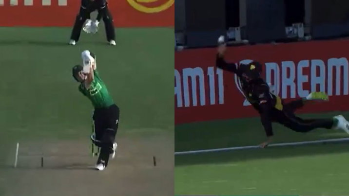 Troy Johnson takes a brilliant grab of Will Young