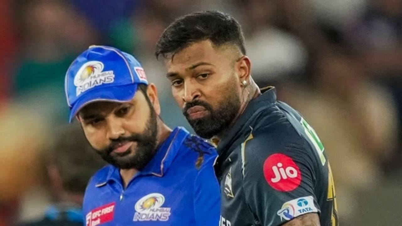 Hardik Pandya and Rohit Sharma