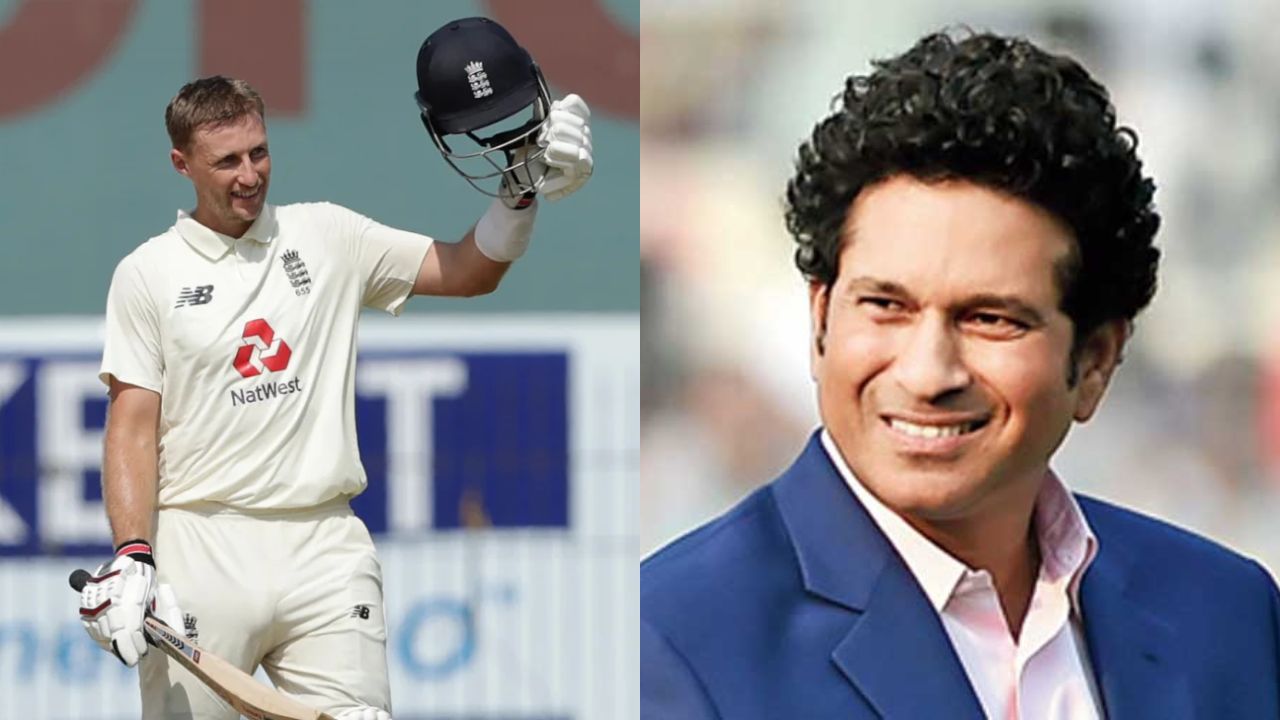 Joe Root and Sachin Tendulkar