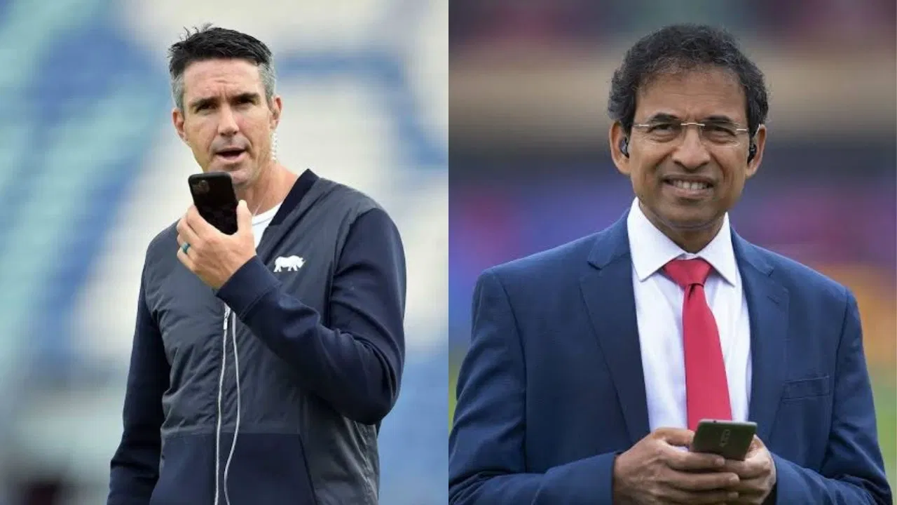 Kevin Pietersen, Harsha Bhogle