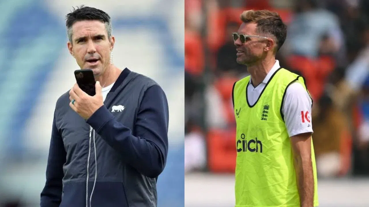 Kevin Pietersen, James Anderson