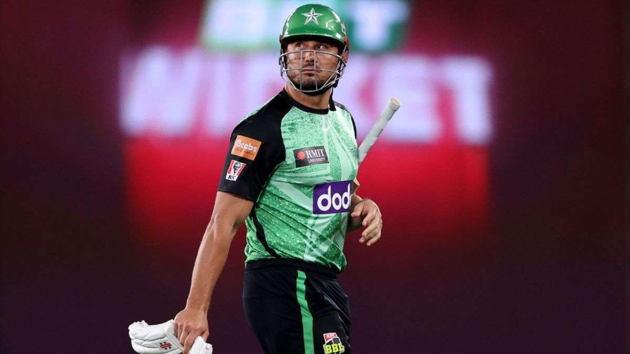 Marcus Stoinis with Melbourne Stars