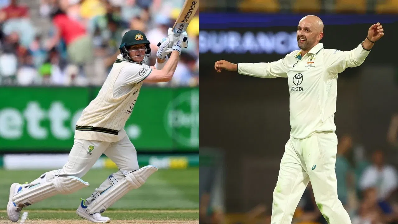 Nathan Lyon, Steve Smith