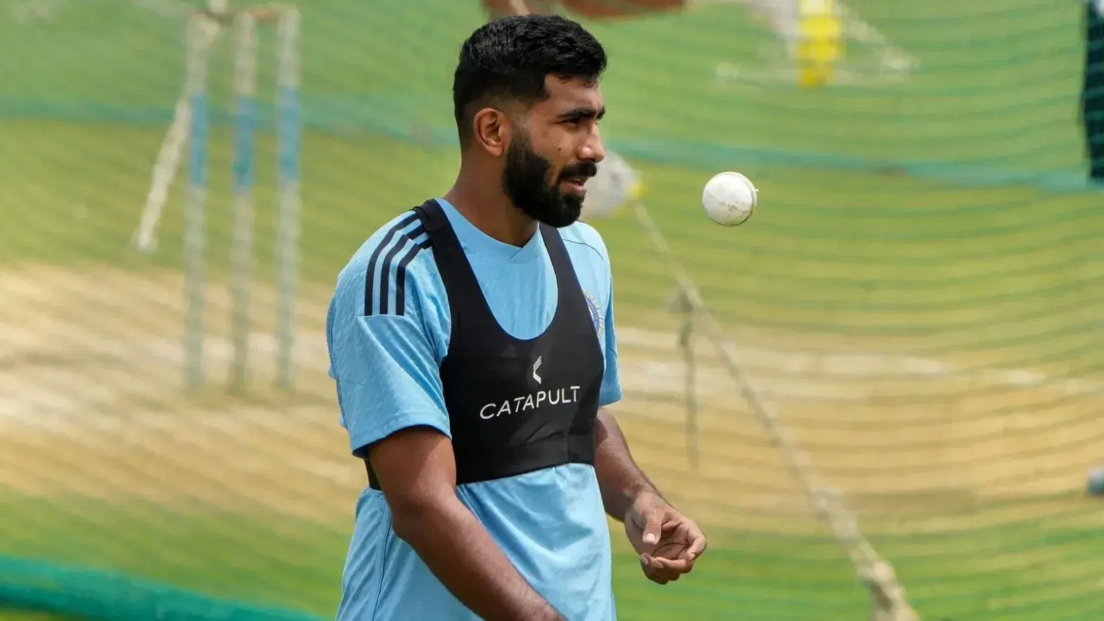 Jasprit Bumrah in training