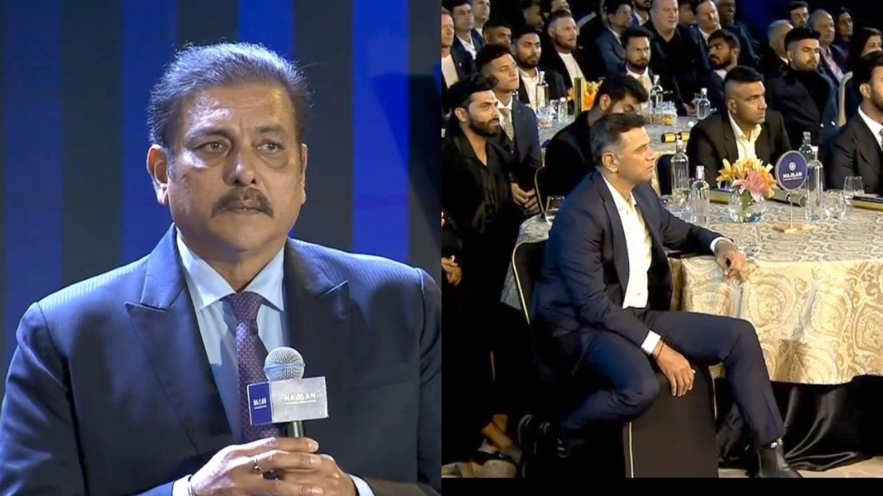 Ravi Shastri at BCCI awards