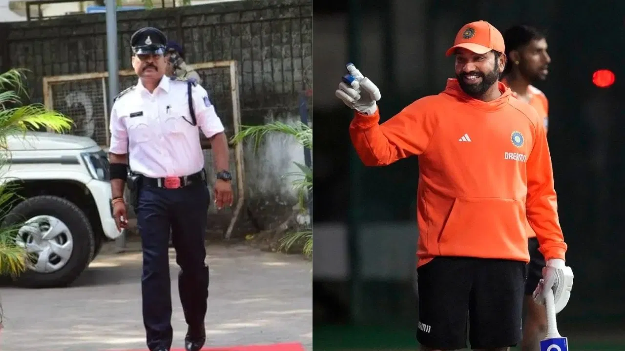 IND vs AFG: Indore Traffic Police Officer Expresses Gratitude Towards Rohit Sharma For His Heartwarming Gesture