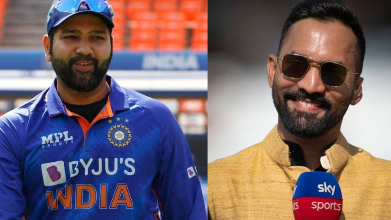 Rohit Sharma And Dinesh Karthik (Credits Instagram)