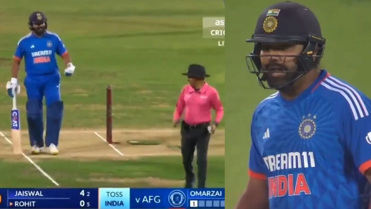 Rohit Sharma Hilariously Questions Umpires Decision