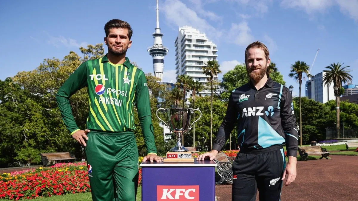 Shaheen Afridi and Kane Williamson, Pakistan vs New Zealand