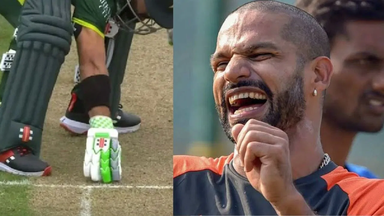 Shikhar Dhawan Trolls Mohammad Rizwan