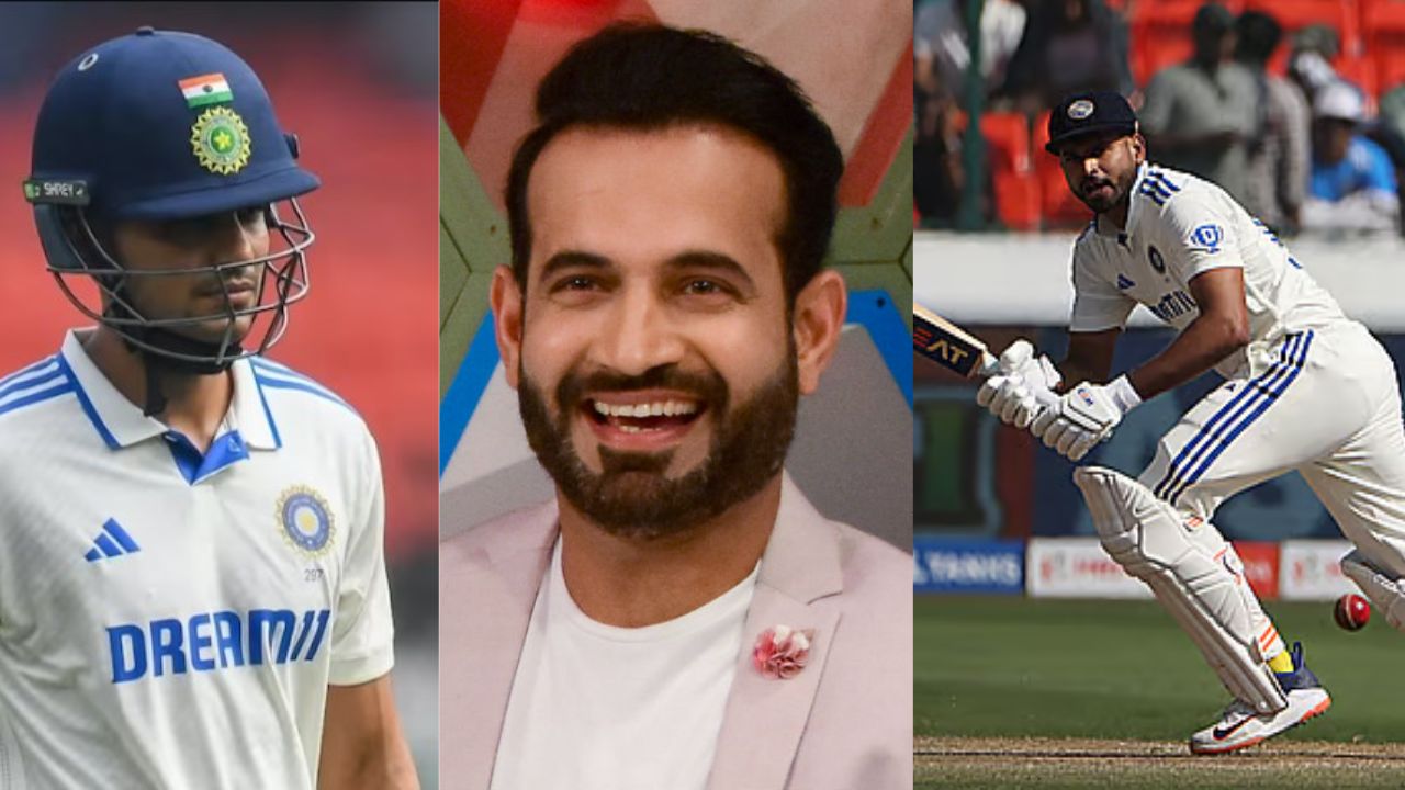 Shubman Gill, Irfan Pathan and Shreyas Iyer