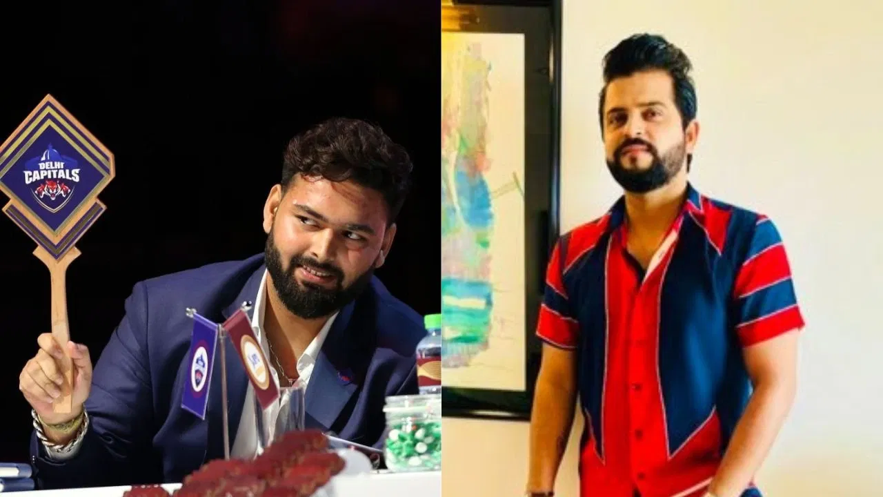 Suresh Raina and Rishabh Pant